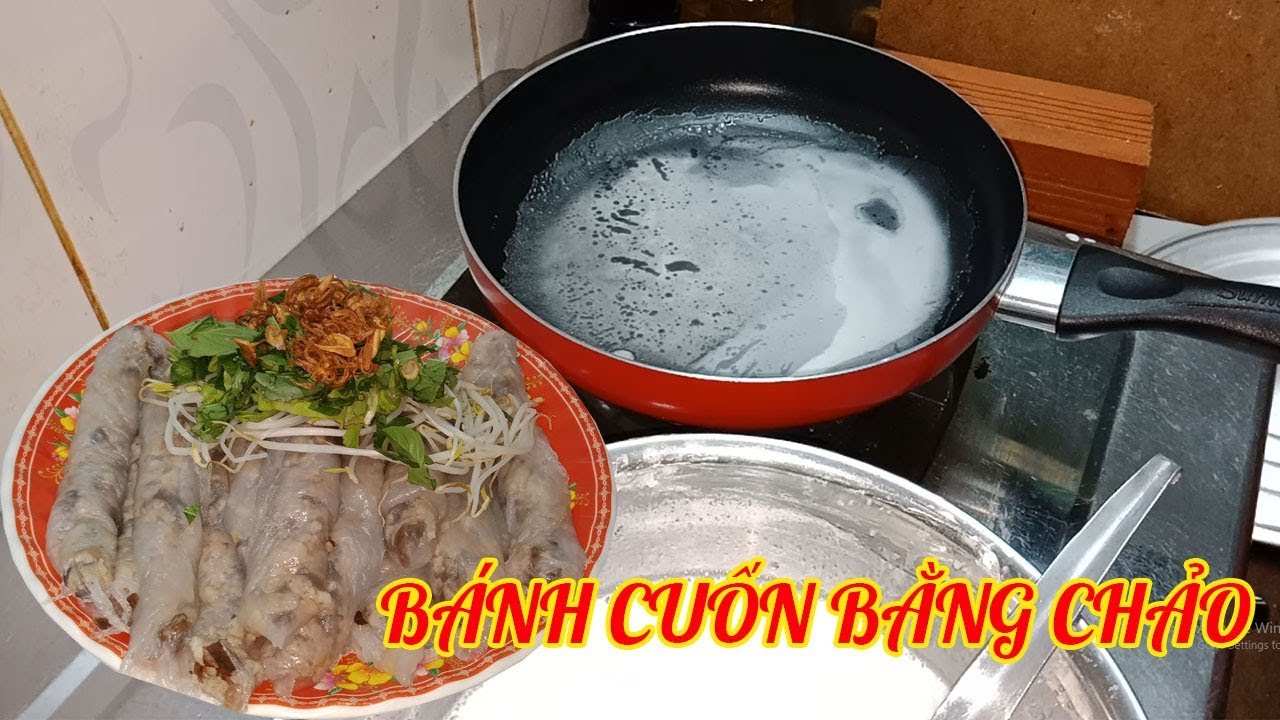 Nguyên liệu cần chuẩn bị cách làm bánh ướt