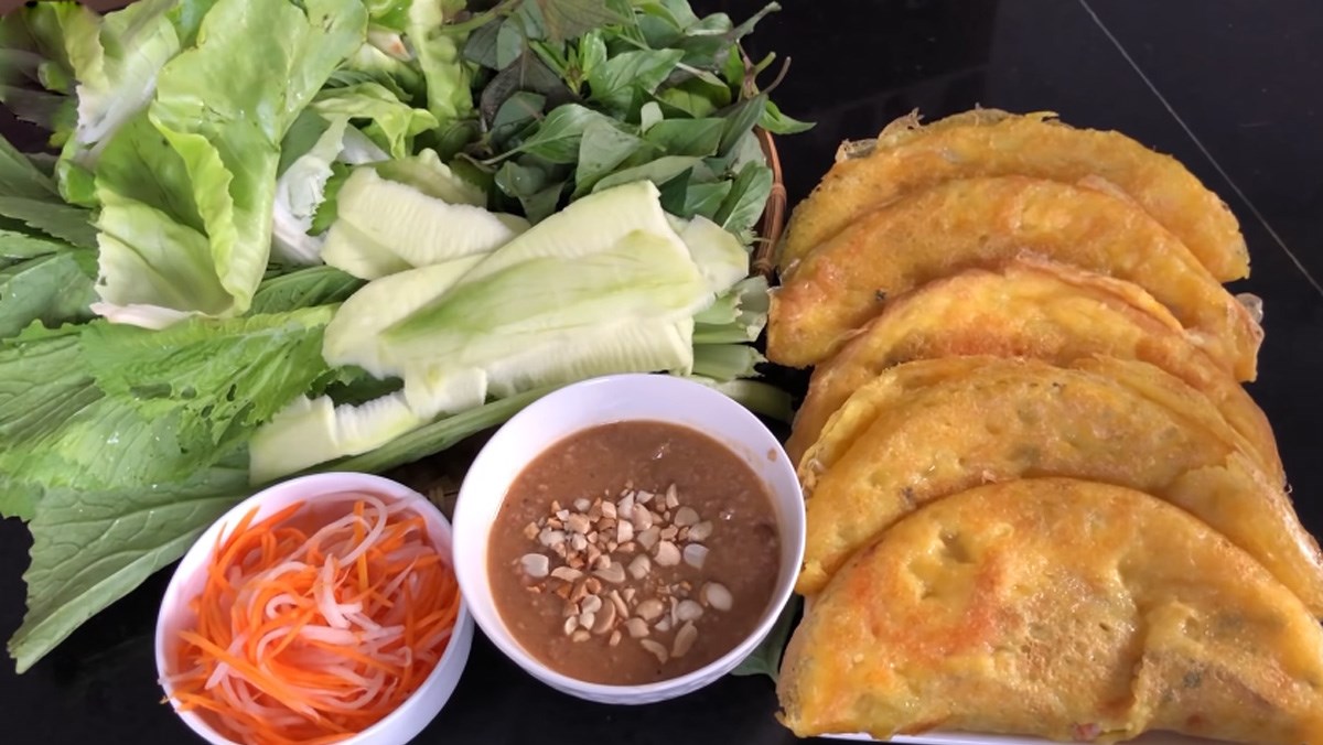 Bánh xèo miền Trung cách làm