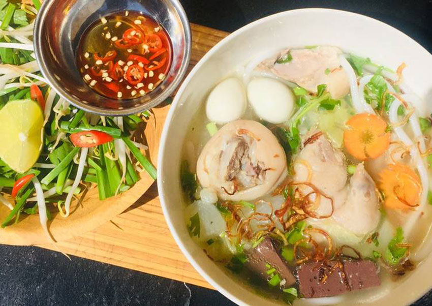 Nguyên liệu cần chuẩn bị cho bánh canh giò heo cách nấu